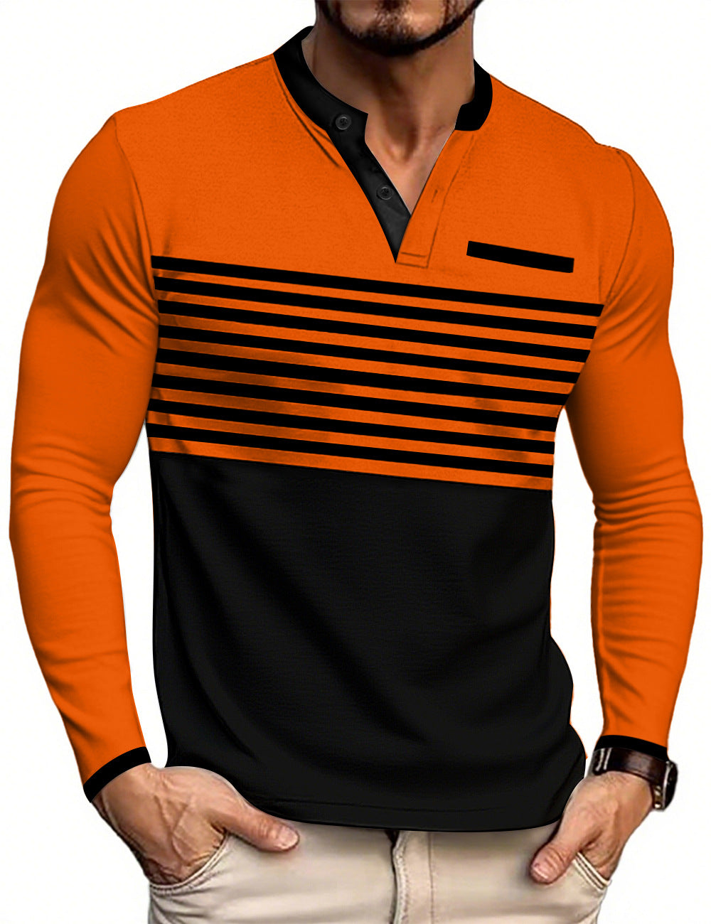 Long sleeved sports T-shirt