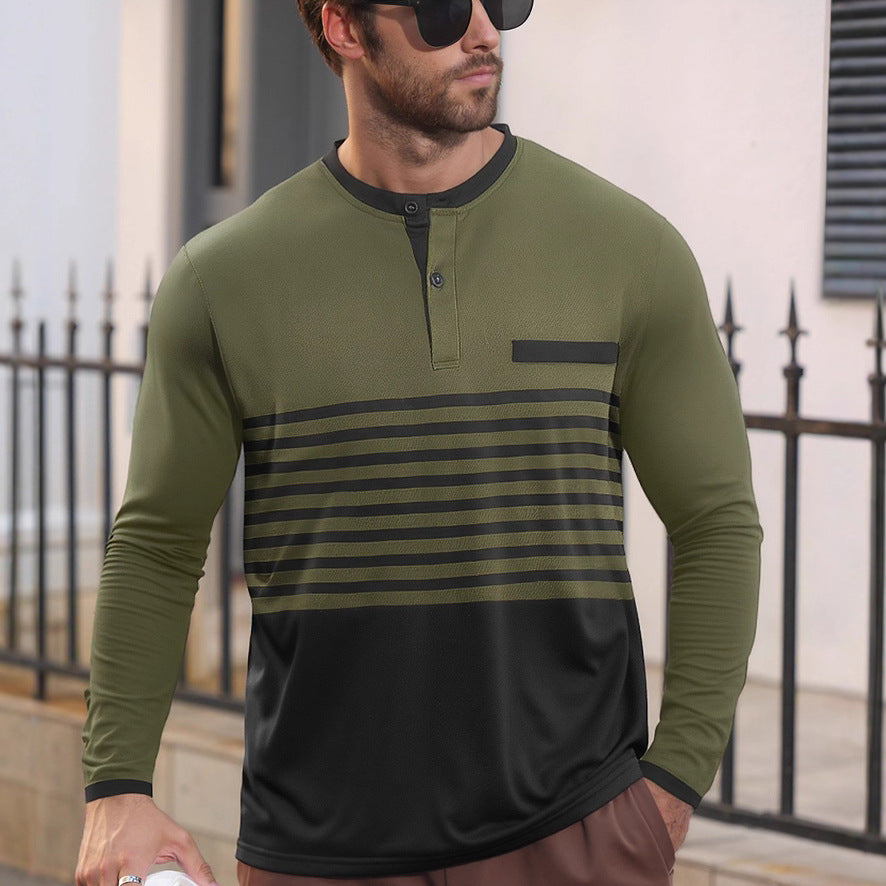 Long sleeved sports T-shirt